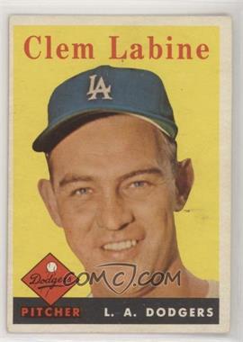 1958 Topps - [Base] #305 - Clem Labine