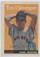 Tex Clevenger [Good to VG‑EX]