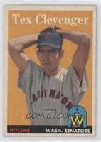 Tex Clevenger [Good to VG‑EX]