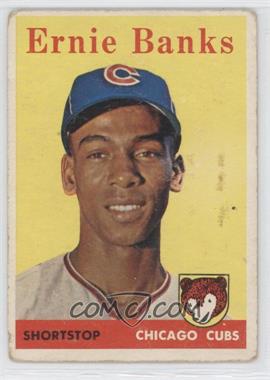 1958 Topps - [Base] #310 - Ernie Banks [Good to VG‑EX]