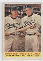 Dodgers' Boss & Power (Duke Snider, Walter Alston) [Good to VG‑…