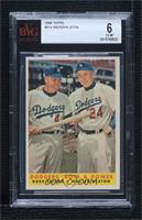 Dodgers' Boss & Power (Duke Snider, Walter Alston) [BVG 6 EX‑MT]