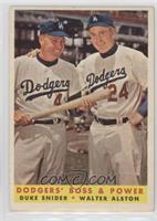 Dodgers' Boss & Power (Duke Snider, Walter Alston)