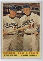 Dodgers' Boss & Power (Duke Snider, Walter Alston) [Good to VG‑…