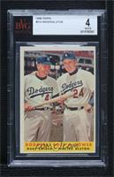 Dodgers' Boss & Power (Duke Snider, Walter Alston) [BVG 4 VG‑EX]