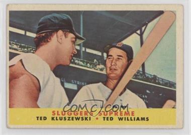 1958 Topps - [Base] #321 - Sluggers Supreme (Ted Kluszewski, Ted Williams)