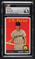 J.W. Porter (Player Name in Yellow) [CSG 6.5 Ex/NM+]