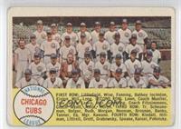Fourth Series Checklist - Chicago Cubs Team [Good to VG‑EX]