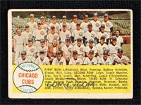 Fourth Series Checklist - Chicago Cubs Team [Poor to Fair]