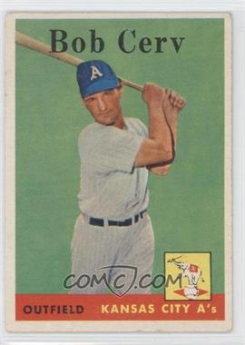 1958 Topps - [Base] #329 - Bob Cerv [Good to VG‑EX]