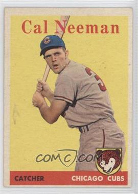 1958 Topps - [Base] #33.1 - Cal Neeman (Team Name in White)