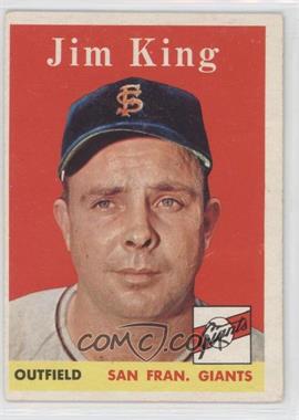 1958 Topps - [Base] #332 - Jim King