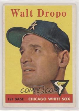 1958 Topps - [Base] #338 - Walt Dropo [Poor to Fair]