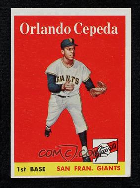 1958 Topps - [Base] #343 - Orlando Cepeda