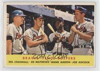 Braves' Fence Busters (Del Crandall, Eddie Mathews, Hank Aaron, Joe Adcock)