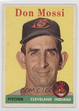 1958 Topps - [Base] #35.1 - Don Mossi (Team Name in White) [Noted]