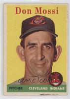 Don Mossi (Team Name in White) [Poor to Fair]
