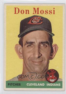 1958 Topps - [Base] #35.1 - Don Mossi (Team Name in White)