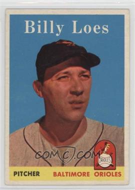 1958 Topps - [Base] #359 - Billy Loes [Poor to Fair]