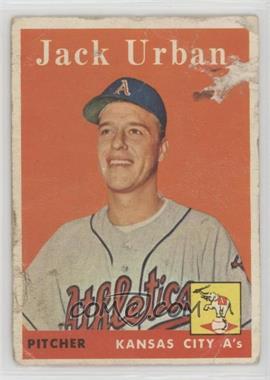 1958 Topps - [Base] #367 - Jack Urban [COMC RCR Poor]