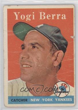 1958 Topps - [Base] #370 - Yogi Berra [Poor to Fair]