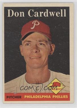 1958 Topps - [Base] #372 - Don Cardwell