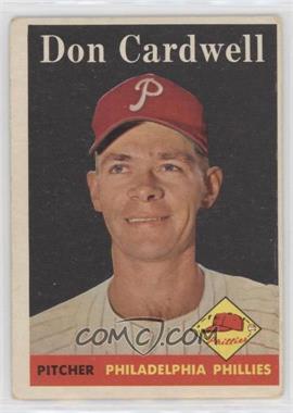 1958 Topps - [Base] #372 - Don Cardwell