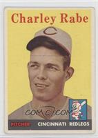 Charlie Rabe [Noted]