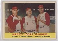 Birdie's Young Sluggers (Ed Bailey, Birdie Tebbetts, Frank Robinson) [Poor …