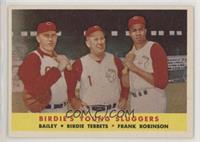 Birdie's Young Sluggers (Ed Bailey, Birdie Tebbetts, Frank Robinson) [Poor …