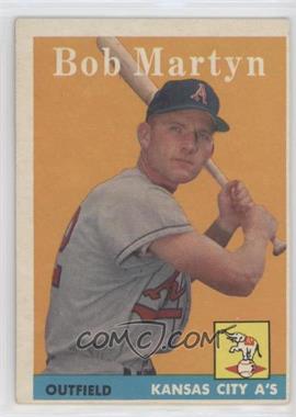 1958 Topps - [Base] #39 - Bob Martyn