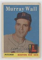 Murray Wall [COMC RCR Poor]