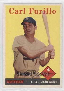 1958 Topps - [Base] #417 - Carl Furillo [Good to VG‑EX]