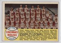 Checklist - Cincinnati Reds (Alphabetical) [Good to VG‑EX]