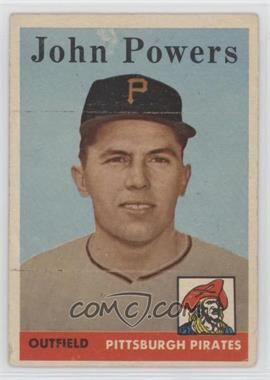 1958 Topps - [Base] #432 - John Powers