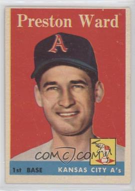 1958 Topps - [Base] #450 - Preston Ward