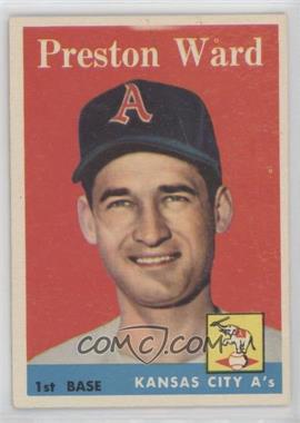 1958 Topps - [Base] #450 - Preston Ward