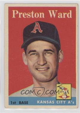 1958 Topps - [Base] #450 - Preston Ward