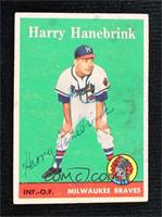 Harry Hanebrink [JSA Certified COA Sticker]