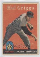 Hal Griggs [Good to VG‑EX]