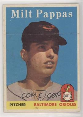 1958 Topps - [Base] #457 - Milt Pappas [Poor to Fair]