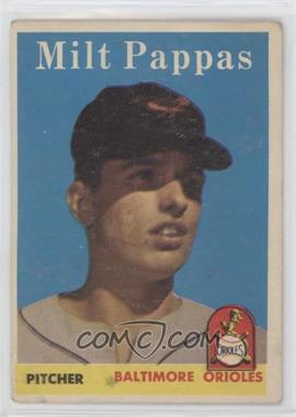 1958 Topps - [Base] #457 - Milt Pappas