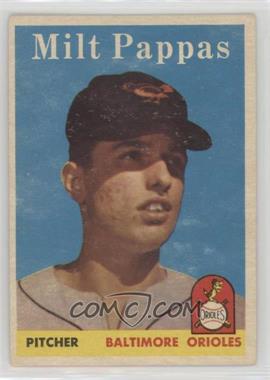1958 Topps - [Base] #457 - Milt Pappas [Poor to Fair]