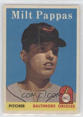 1958 Topps - [Base] #457 - Milt Pappas