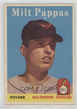 1958 Topps - [Base] #457 - Milt Pappas