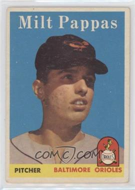 1958 Topps - [Base] #457 - Milt Pappas