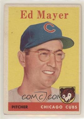 1958 Topps - [Base] #461 - Ed Mayer