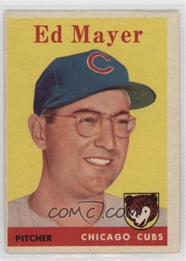 1958 Topps - [Base] #461 - Ed Mayer