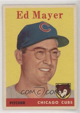 1958 Topps - [Base] #461 - Ed Mayer