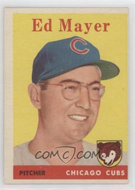 1958 Topps - [Base] #461 - Ed Mayer